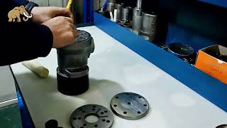 Parts display and assembly process of BMH motor [upl. by Lac]