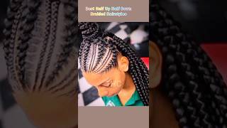 Best Half Up Half Down Braided Hairstyles best halfup braided hairstyles shorts [upl. by Yzzo]