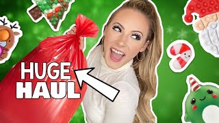 BIGGEST CHRISTMAS FIDGET HAUL IN THE WORLD 🤯🎄✨ MUST SEE [upl. by Photina238]