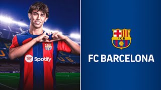 JOAO FELIX SIGNS FOR BARCELONA [upl. by Notsla]