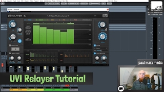 UVI Relayer Tutorial german  Kreativdelay auf Drums Bass und Klavier [upl. by Eilram363]