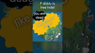 diddy has been freed fortnite fortniteogmap fortniteclip fortnitefunny [upl. by Lunette]