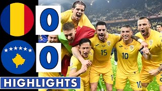 🟡Romania vs Kosovo 00  All Goals amp Extended HIGHLIGHTS  UEFA Nations League [upl. by Gray807]