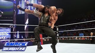 Roman Reigns vs Rusev SmackDown Sept 19 2014 [upl. by Ainevul]