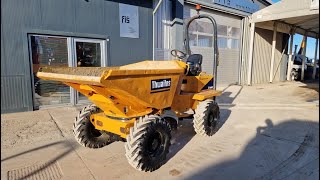 DUMPER THWAITES 3 TONNE  FIS MACHINERY SLOVENIA [upl. by Asiilanna]