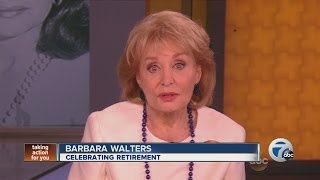 Barbara Walters celebrating retirement [upl. by Minna]