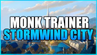 Stormwind City  Monk Trainer [upl. by Ivah]