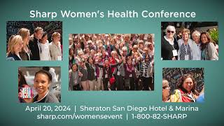 Sharp Womens Health Conference in San Diego [upl. by Zilada601]