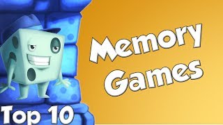 Top 10 Memory Games  with Tom Vasel [upl. by Asserrac]