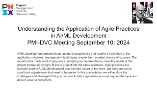 Understanding the Application of Agile Practices in AIML Development [upl. by Simmons]