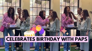 Sangeeta Bijlani Celebrates Her Birthday With Paparazzi sangeetabijlani birthdaycelebration paps [upl. by Sil]