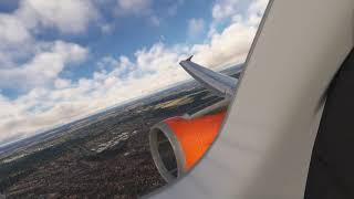 Easyjet A319 Takeoff From London Southend Airport [upl. by Berke242]