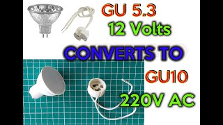 GU53 Converts to GU10 bulb [upl. by Irotal]