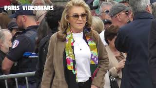 Sheila arrive aux obsèques de Françoise Hardy le 20 juin 2024 à Paris [upl. by Whitehouse]