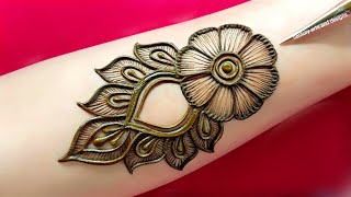 New beautiful stylish mehndi design  easy mehndi design  mehndi ka design  mehndi design  mehndi [upl. by Neehahs]