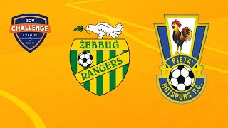 ZEBBUG RANGERS FC VS PIETA HOTSPURS FC [upl. by Zetnwahs]