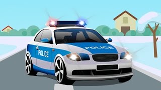 Die Polizeiautos  Cartoon für Kinder  Kinderfilm deutsch  Animierter Zeichentrick [upl. by Hardi976]