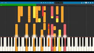 My Friends  Sweeney Todd The Demon Barber of Fleet Street Synthesia Piano Tutorial [upl. by Lesiram248]