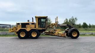 Demo video Caterpillar 140H Motor grader BigmachineryNl [upl. by Johnny]