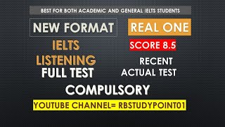 IELTS LISTENING PRACTICE SET WITH ANSWER DATE 04072024 [upl. by Lever]