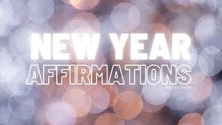 2023 New Year Affirmations 5 Minute Short Meditation Video [upl. by Iruj]