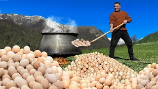 Recipe Of 500 Chicken EggsA Peaceful Life Away From The Hustle And Bustle Of The City [upl. by Hayouqes]