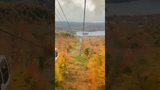 Fall fall autumn gondola montreal monttremblant canada [upl. by Okemak]