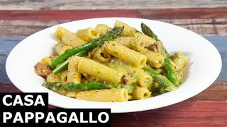 Pasta asparagi e salsiccia [upl. by Aohsoj]