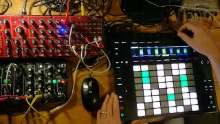 Neutron 0Coast Ableton LivePush  Jam No 4 [upl. by Anilet]