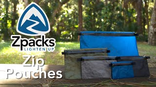 Zpacks Zip Pouches  Overview [upl. by Ashlan755]