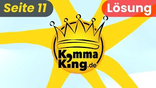 Komma bei Relativsätzen  Lösungen Seite 11 Kommaking [upl. by Aicilihp]