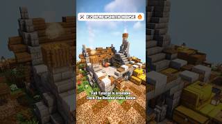 Building A Medieval Blacksmiths House  Minecraft [upl. by Clarke]