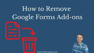 How to Remove Google Forms Addons [upl. by Oiril227]