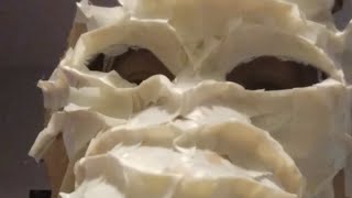 Making a dragon mask [upl. by Machutte]