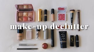 Decluttering My ENTIRE Minimalistish Makeup Collection 💄 [upl. by Sewole640]