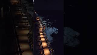 Cabin view of Sea onboard Mardi Gras Cruise ship  day and night [upl. by Hercule]