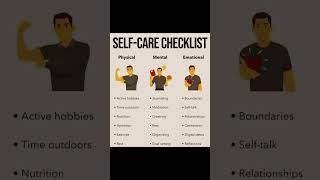 Self Care Menu  Check It Out  everydayshorts youtubeshorts viralshort subscribe [upl. by Whitver935]