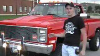 Monster 700R4 Transmission Anthonys Big Chevy Pickup Truck [upl. by Suirtimed276]