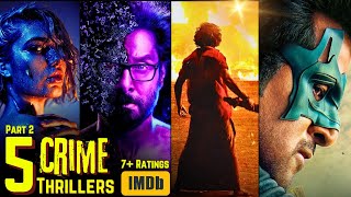 5 New South Indian Crime Suspense Thriller Movies Hindi Dubbed Part2 [upl. by Dulcia]