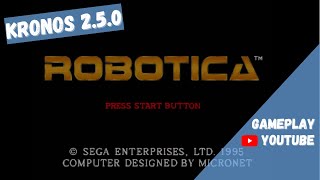 Robotica  Cybernation Revolt Europe Gameplay Sega Saturn Emulator [upl. by Nagel824]