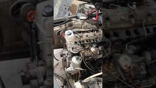 w124 swap om605 pump diesel pump uk 400 hp  kit e500 [upl. by Yelnik]