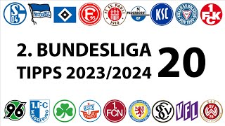 Bundesligatipps 2Liga  20Spieltag  Saison 20232024 [upl. by Bivins288]