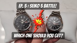 Seiko 5 BATTLE Which Seiko 5 should you get [upl. by Rurik211]