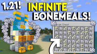 BEST BONE MEAL Farm In Minecraft Bedrock 121 MCPEXboxPS4Nintendo SwitchWindows 10 [upl. by Weidar55]