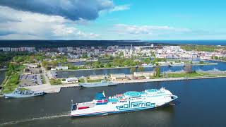 SFT Swinoujscie  Terminal Promowy w Świnoujściu  Polferries  Unity Line  TTline [upl. by Dirgni]