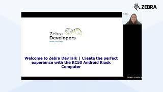 Zebra DevTalk  Create the perfect experience with the KC50 Android Kiosk Computer  Zebra [upl. by Barris]