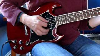 Gibson SG Classic P90 pickups CLEANish [upl. by Clite542]