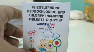 Complete medicine review in Hindi Wikoryl AF drops [upl. by Naggem]