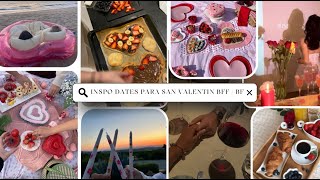 Inspo de dates para San Valentín con amigas o novio [upl. by Eirual]