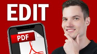 How to Edit PDF File in Mobile  FREE and Easy [upl. by Kcaj]